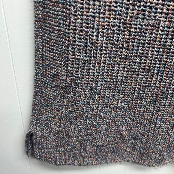 Ella Moss Multicolor Women' Pullover Knit Sweater Vest Size Medium Breathable - Picture 8 of 12